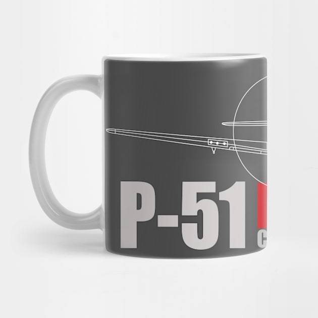 P-51 Mustang: The Cadillac of the Skies by Blue Gingko Designs LLC